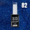Kép 2/3 - NTN Prémium Gél lakk Glitter Zafir 82. Kék színárnyalat