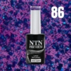 Kép 2/3 - NTN Prémium Gél lakk Glitter Purple Blue. Lila színárnyalat