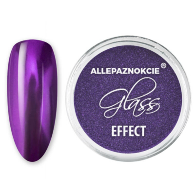 Glass effekt Por Purple