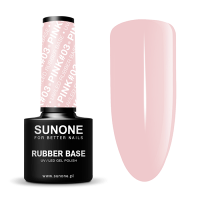 Sunone Rubber Base Pink#03 5g