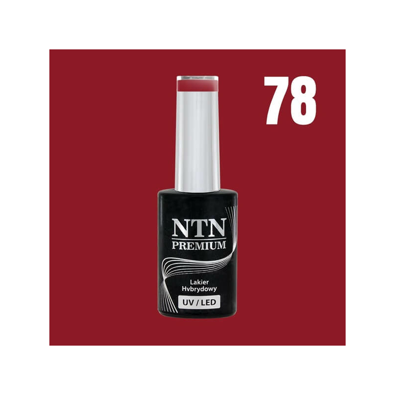 NTN Prémium Gél lakk  Garnet red 78. Piros színárnyalat