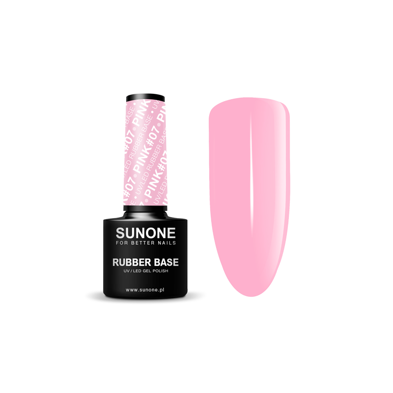 Sunone Rubber Base Pink#07 5g