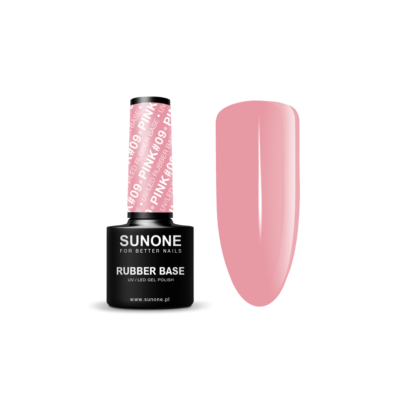 Sunone Rubber Base Pink#09 5g