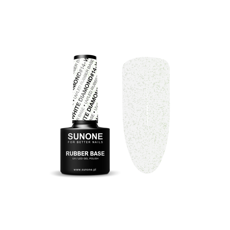 Sunone Rubber Base White Diamond#14 5g