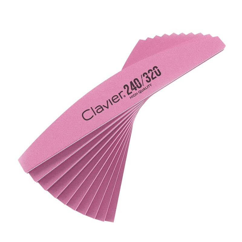 Kétoldalú polír Clavier 240/320 Pink