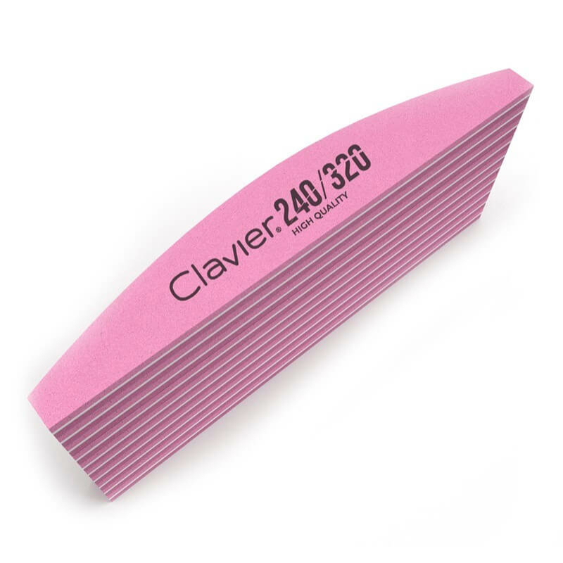 Kétoldalú polír Clavier 240/320 Pink