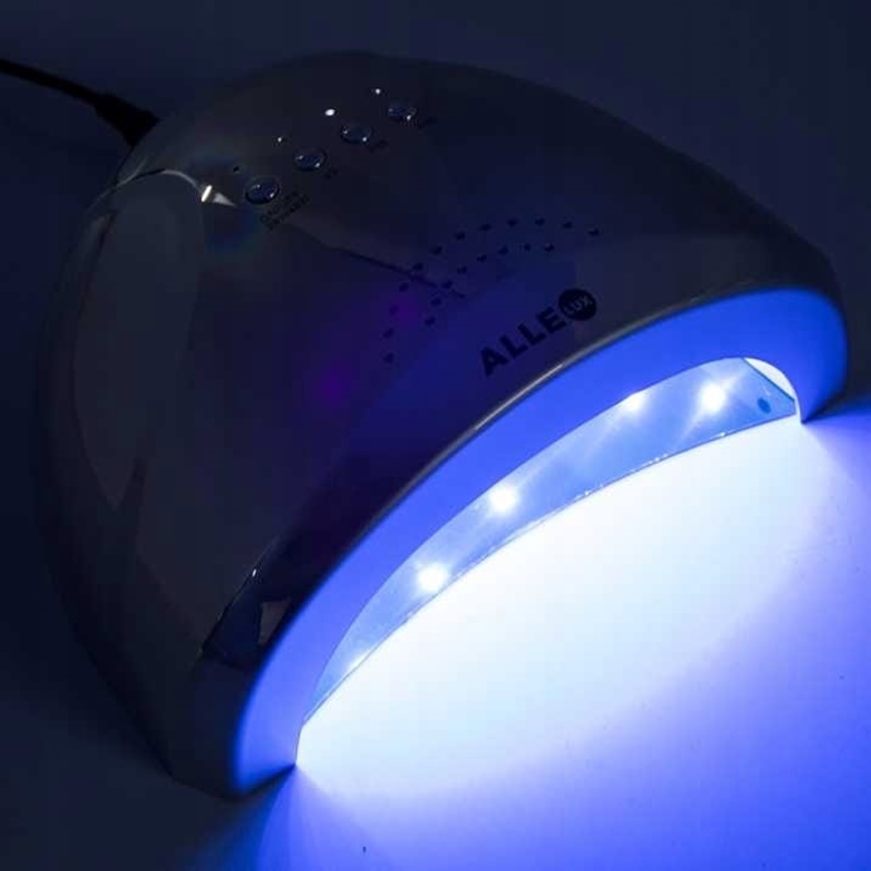 Műkörmös lámpa  LED - UV 48 watt Fehér