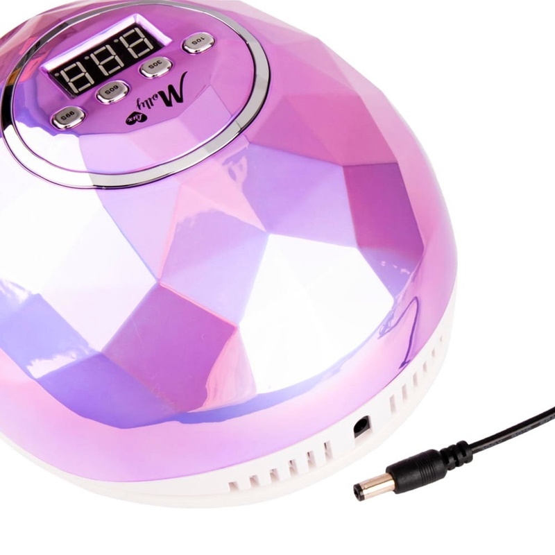 Műkörmös lámpa  LED - UV Diamond  Purple 86 Watt 4